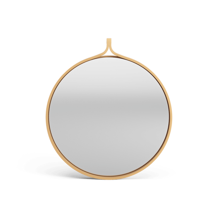 Comma Round Mirror