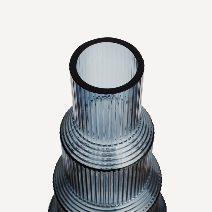 Pavilion Vase Blue 350