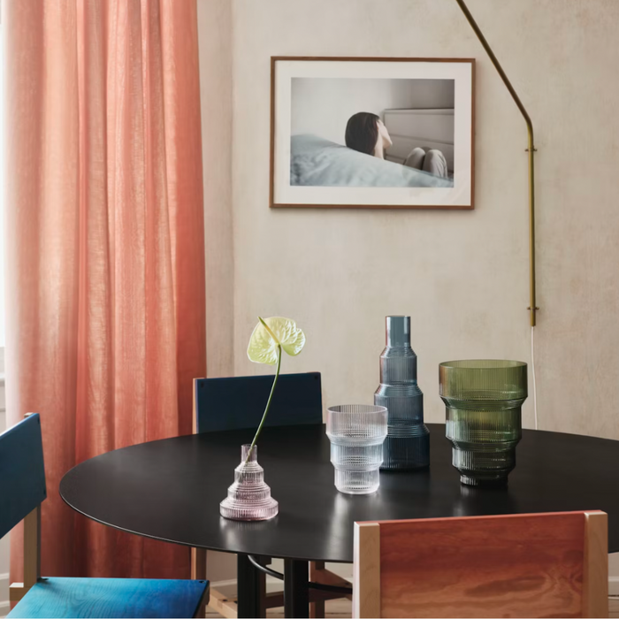 Pavilion Vase Blue 350