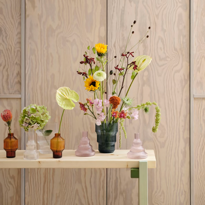 Pavilion Vase Grey 173