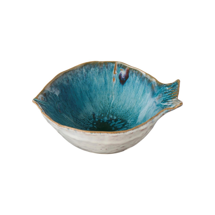 Bowl Ocean Blue Medium Fish