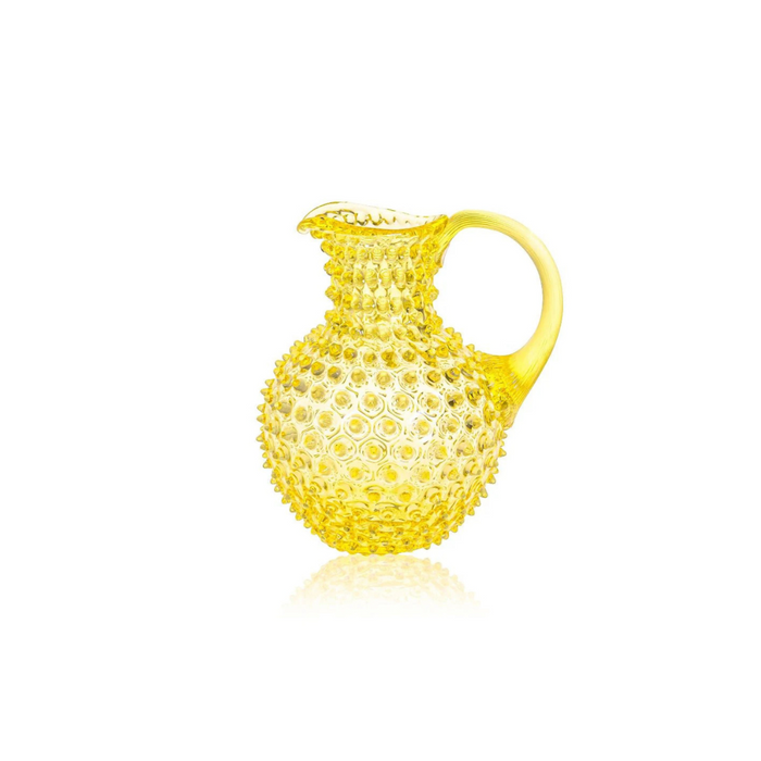 Citrine Hobnail Jug