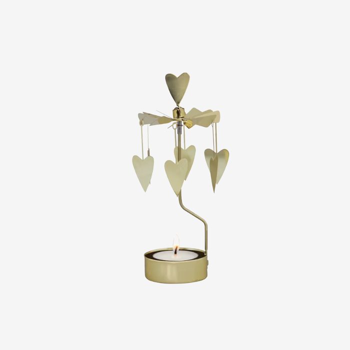 Tealight Spinner Heart