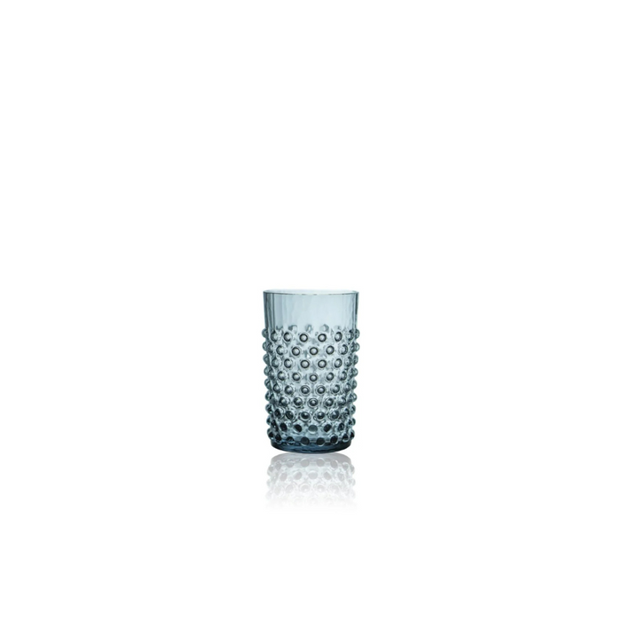 Misty Blue Hobnail Tumbler Set of 2