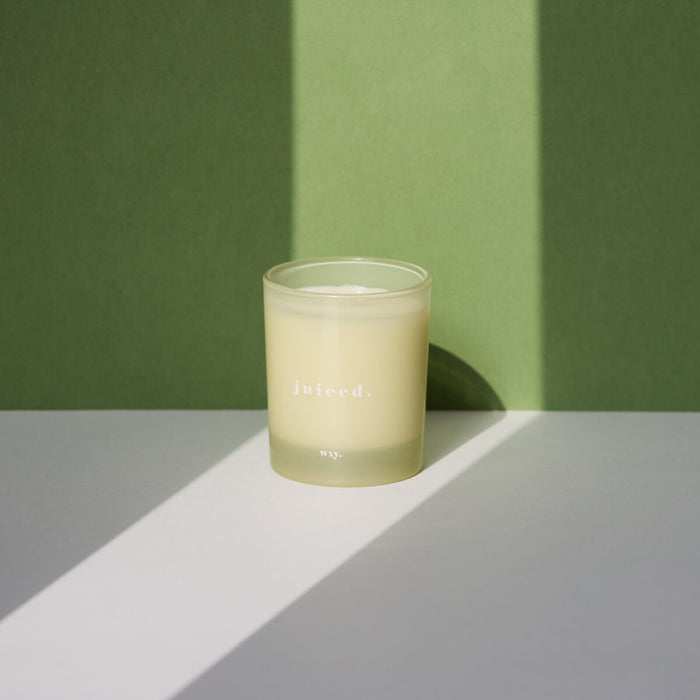 juiced. candle