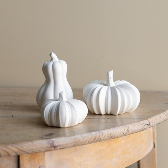 White Pumpkin Decoration