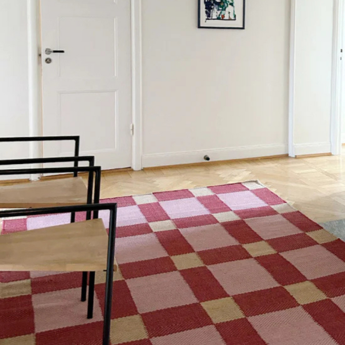 Evelina Kroon Jute Rug - Plum Punch