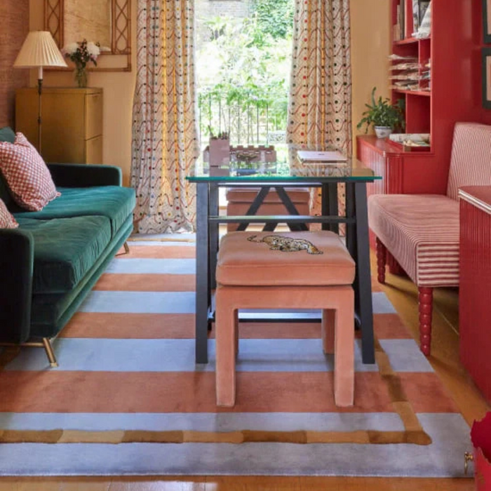 Alice Crawley Bamboo Stripe Rug