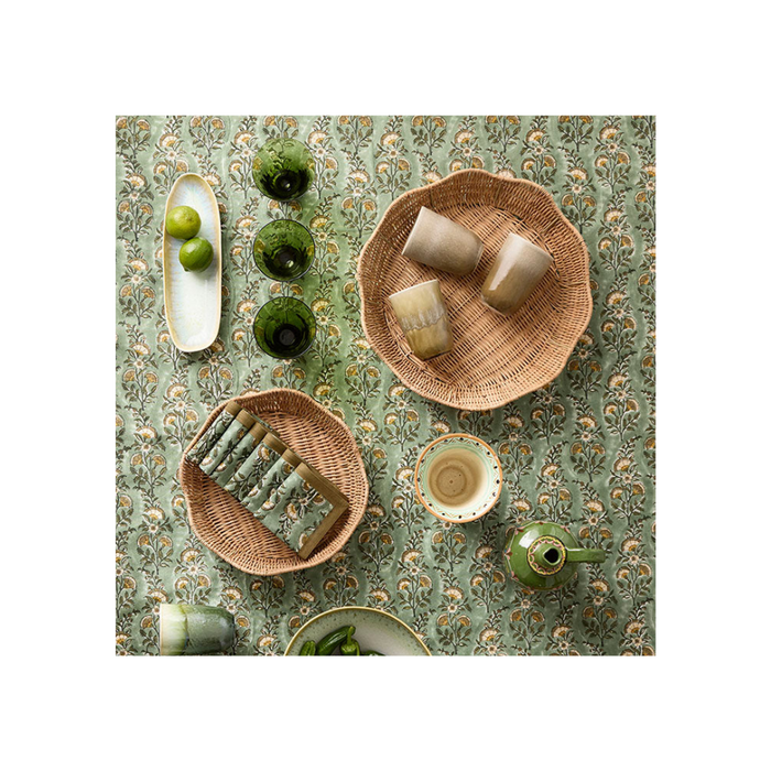 Rattan Trays Round Nature 3pcs