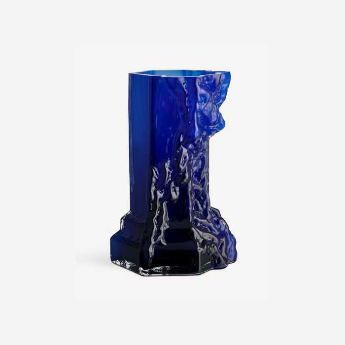 Rocky Baroque Deep Blue Vase