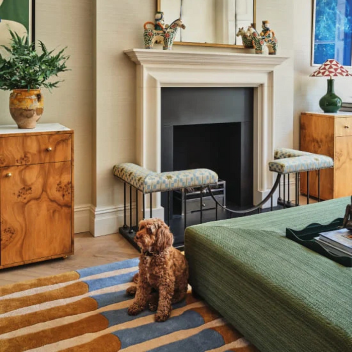 Alice Crawley Bamboo Forrest Rug