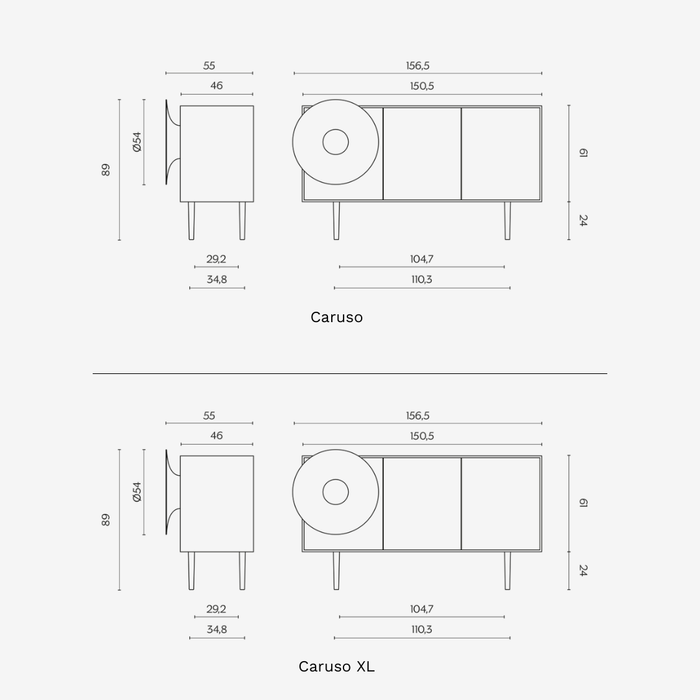 Caruso Sideboard/Speaker