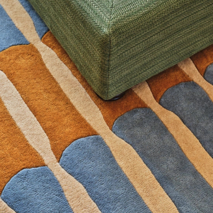 Alice Crawley Bamboo Forrest Rug