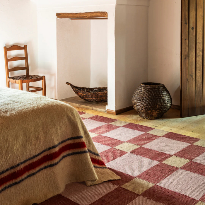 Evelina Kroon Jute Rug - Plum Punch