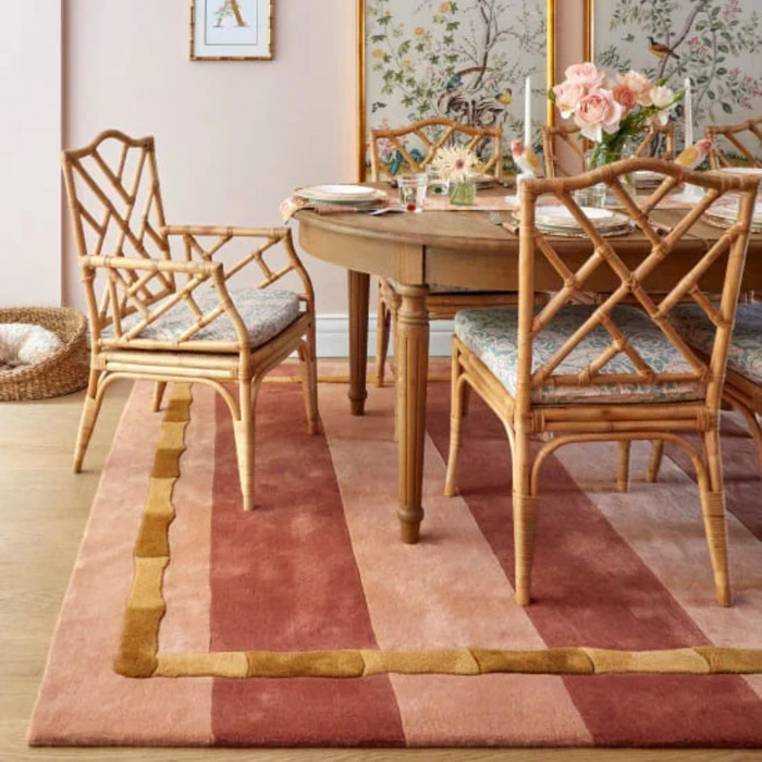 Alice Crawley Bamboo Stripe Rug