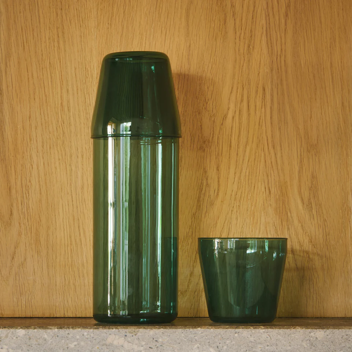 Milk Carafe & Glass Set