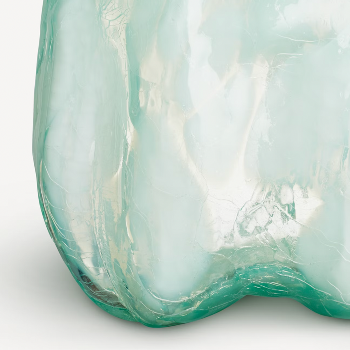 Crackle Vase 270 Jade Green