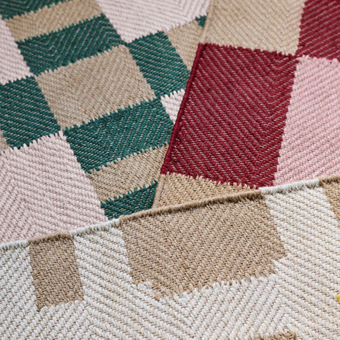 Evelina Kroon Jute Rug - Plum Punch