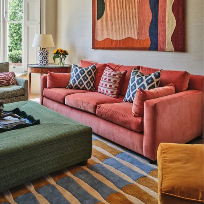 Alice Crawley Bamboo Forrest Rug