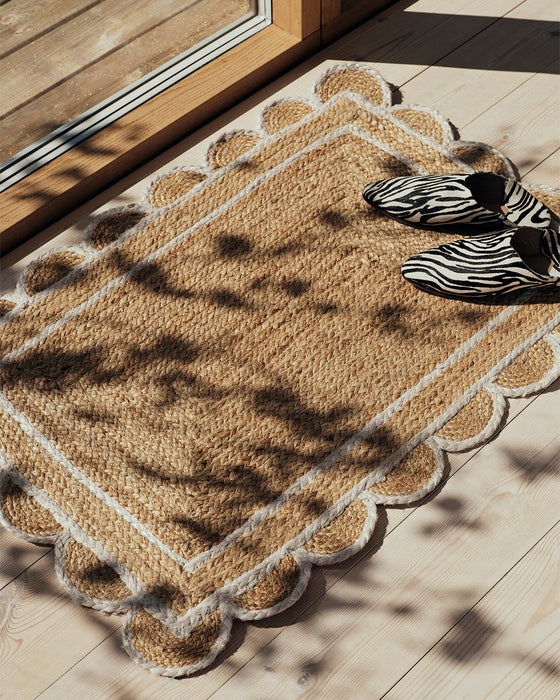 Scallop Door Mat