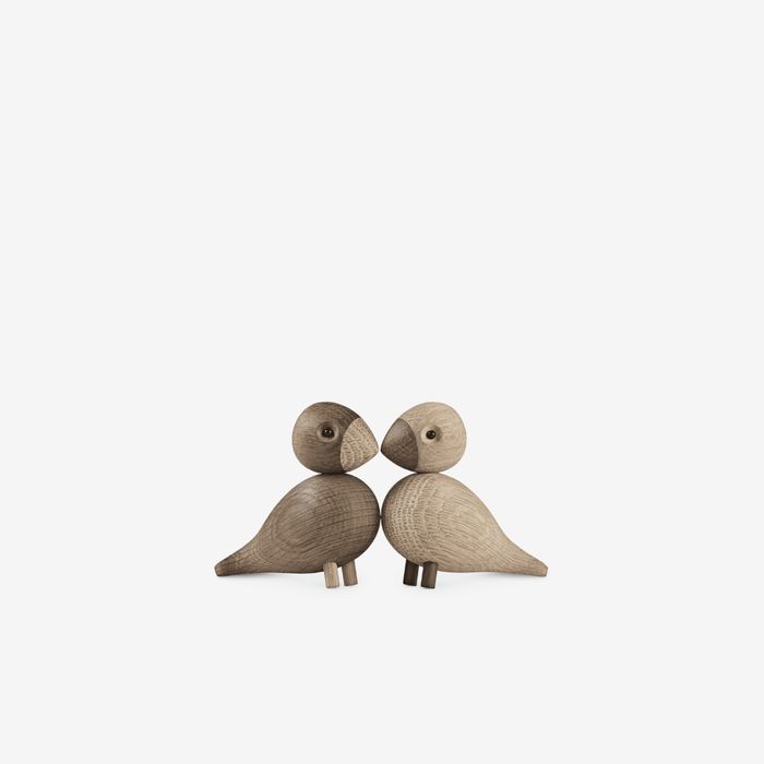 Wooden Lovebirds