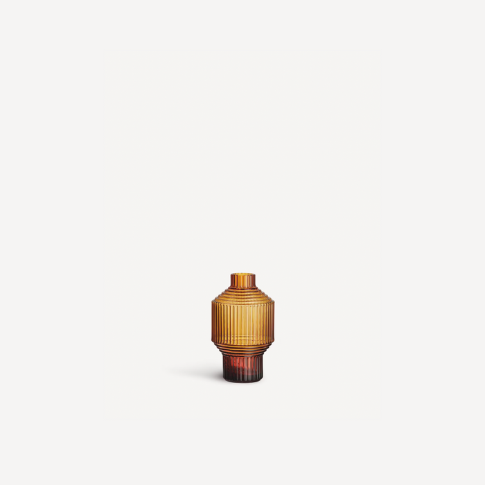 Pavilion Vase Amber 134