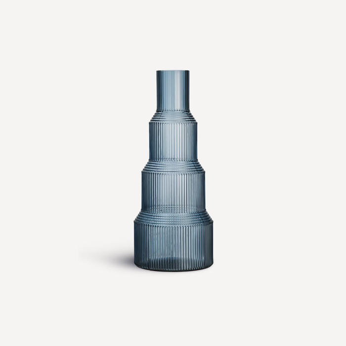 Pavilion Vase Blue 350