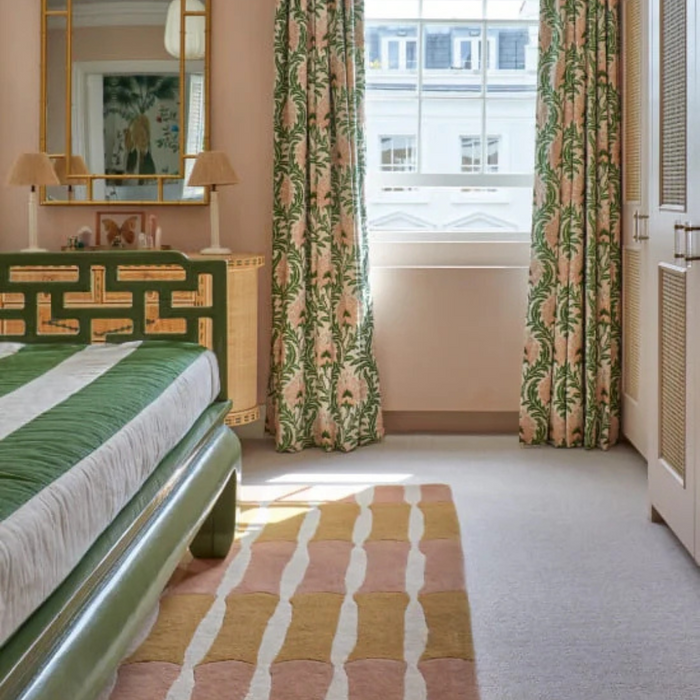 Alice Crawley Bamboo Forrest Rug