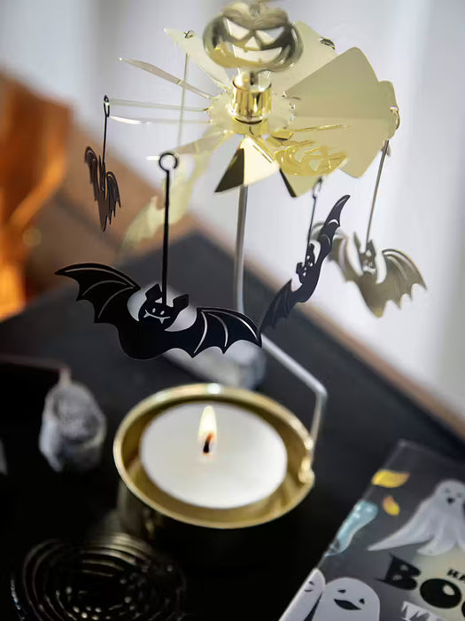 Tealight Spinner Booo