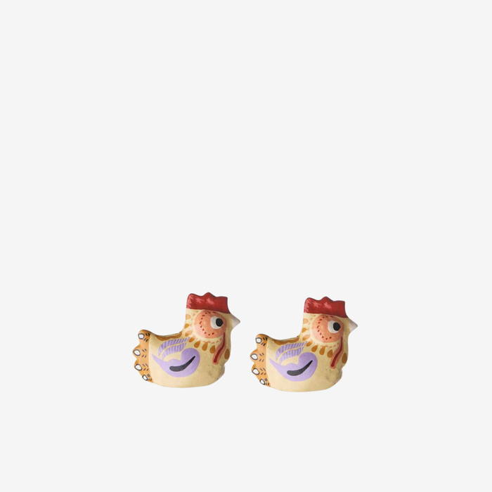 Decorative Chickens Lilac Small