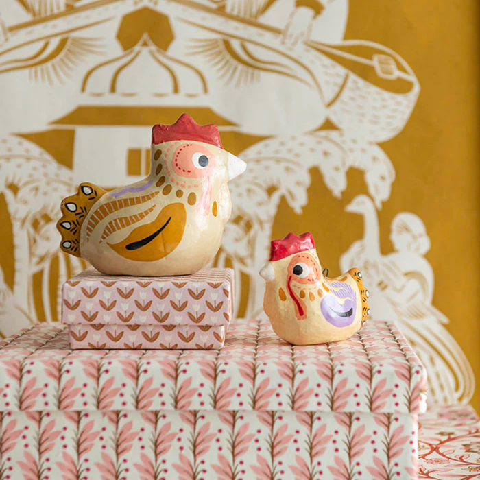 Decorative Chickens Lilac Small