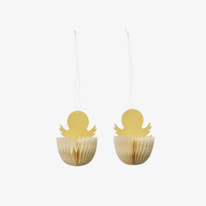 Honeycomb Chickens Cream Small