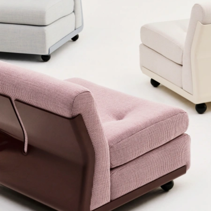 Amanta 1 Seater Burgundy Red Ex-Display