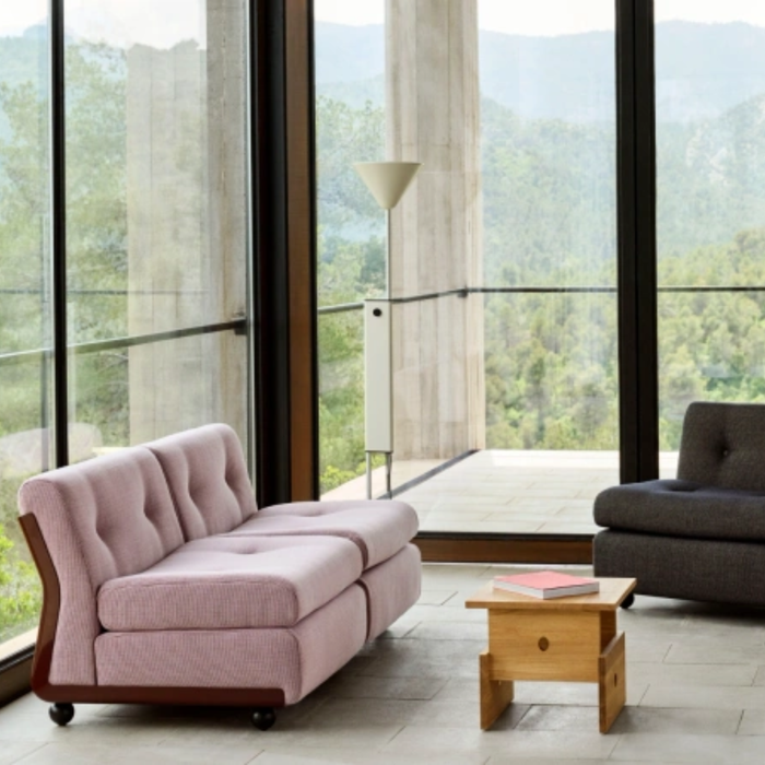 Amanta 1 Seater Burgundy Red Ex-Display