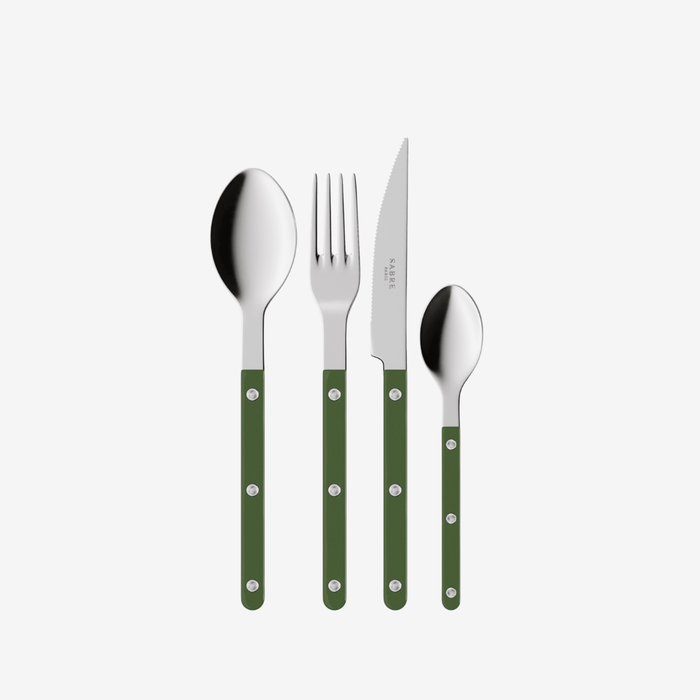 Bistrot Solid Cutlery — Green