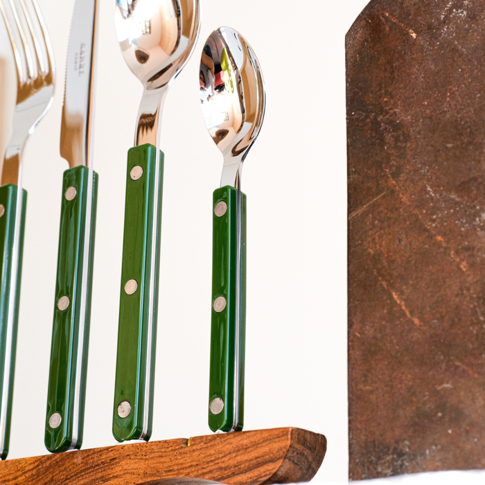 Bistrot Solid Cutlery — Green