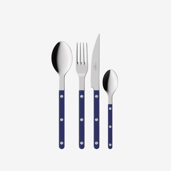 Bistrot Solid Cutlery — Navy Blue
