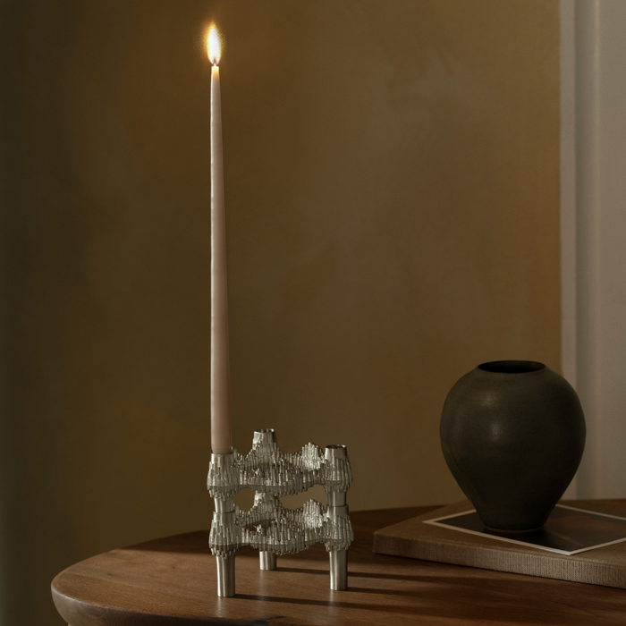 Quist Chrome Candle Holder