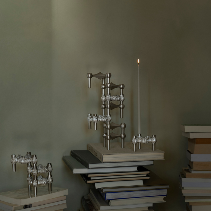 Quist Chrome Candle Holder