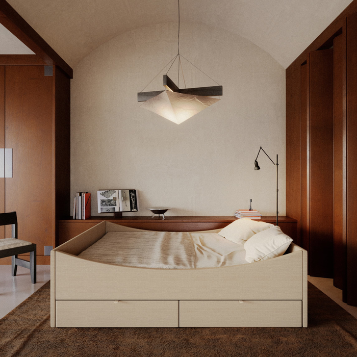 Curved Bed Frame