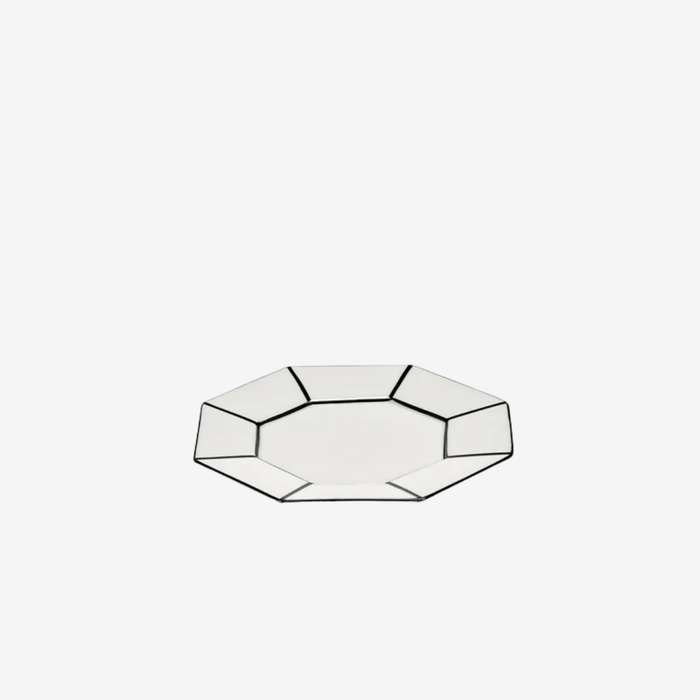 Dessert Plate Carte Blanche - Set of 2