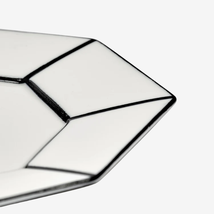 Dessert Plate Carte Blanche - Set of 2