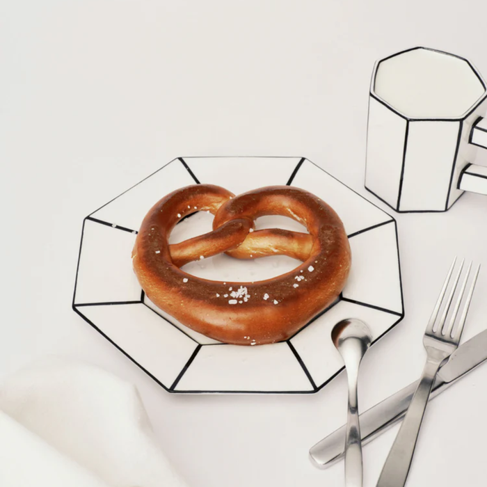 Dessert Plate Carte Blanche - Set of 2
