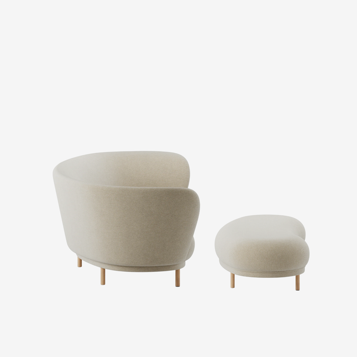 Dandy Sofa + Ottoman Ex-Display
