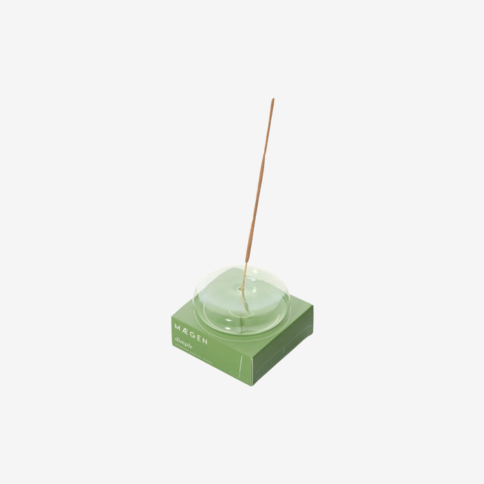 Dimple Glass Incense Holder