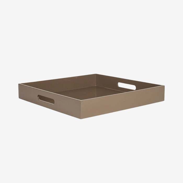 Lacquer Tray Square With Handles