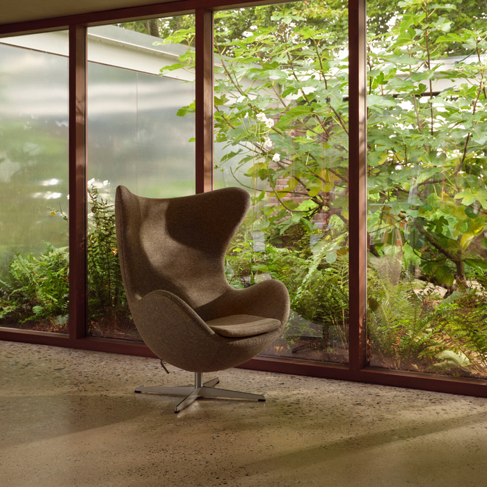 Egg™ Lounge Chair + Footstool Ex-Display