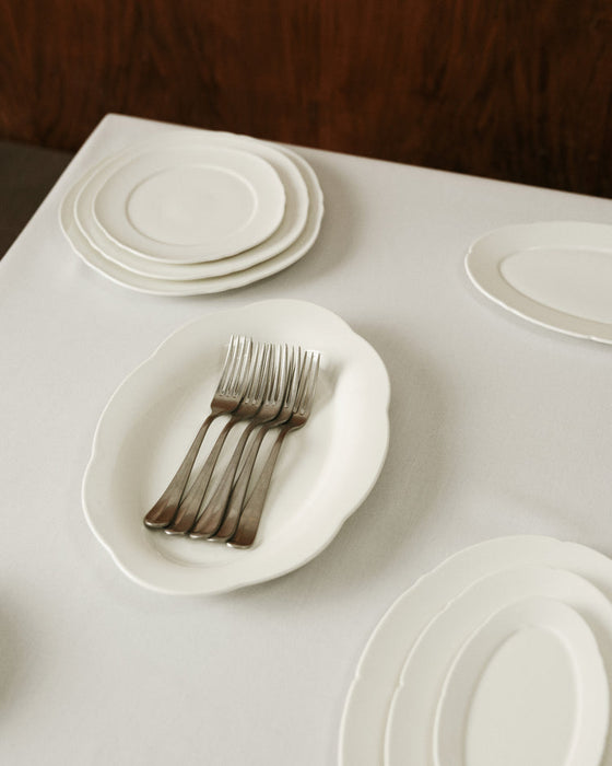 Deep Plate Oval M Silhouette