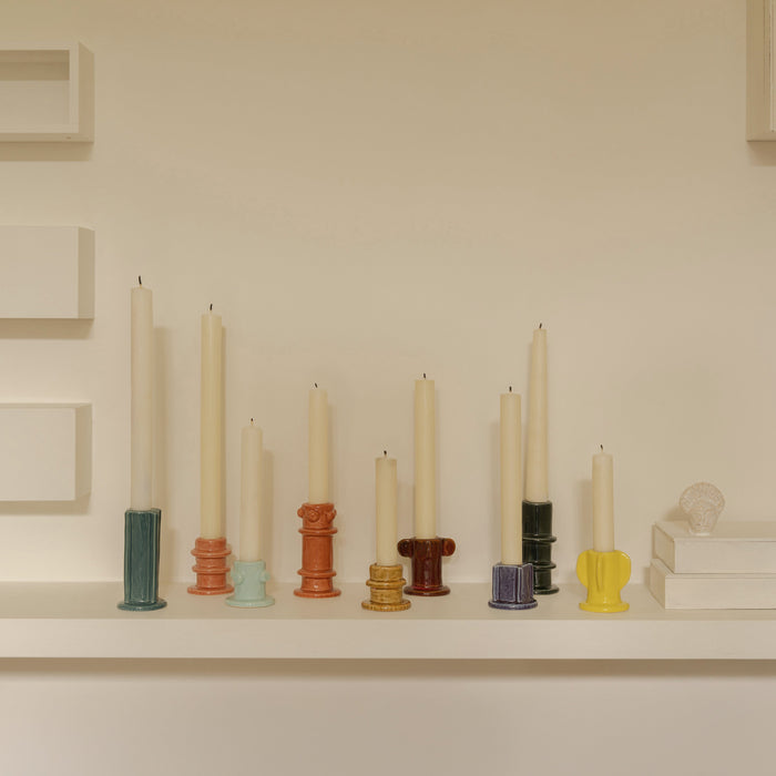 Glazed Molly Candleholder