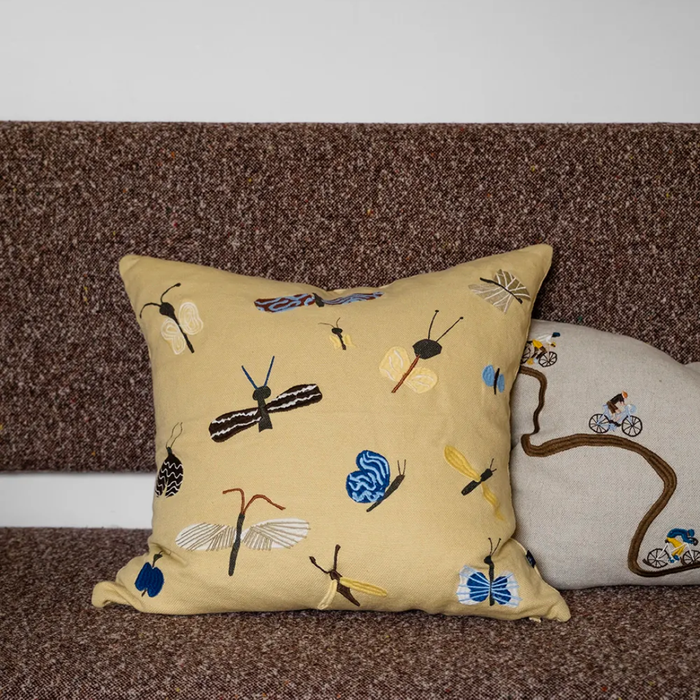 Slanda Embroidered Cushion